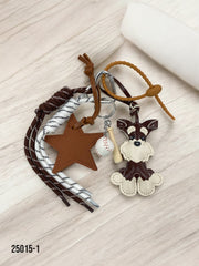 Llavero perrito béisbol