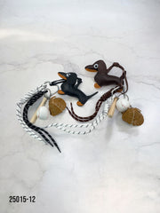 Llaveros perrito béisbol