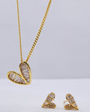 Set Corazón Kristal