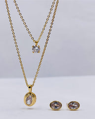 Set Collar doble Opalix