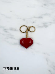Llavero corazón rojo