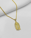 Collar Virgen María con Circones