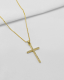 Collar Cruz con Circones