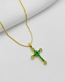 Cruz de Circón Verde