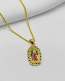 Collar Guadalupana con Circones