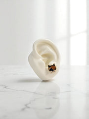 Arete Gatito Animal Print