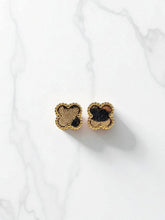 Arete Trébol Animal Print