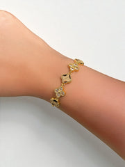 Pulsera Trébol Animal Print