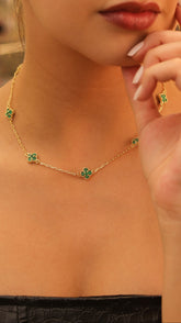 Choker Trébol Yvéa