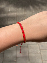 Pulsera Miyuki Plana Roja