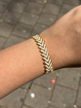 Pulsera Miyuki Flecha blanca