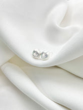 Arete topo Linnea plateado