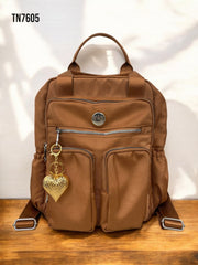 Llavero corazón dorado