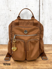 Llavero corazón dorado