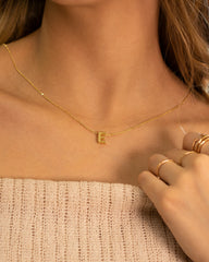 Collar Inicial E lisa