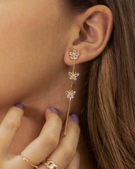 Arete Largo de Mariposas