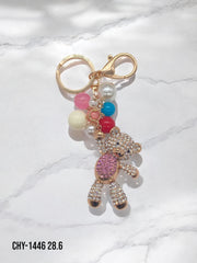 Llavero osito con globos