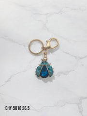 Llavero mariquita azul