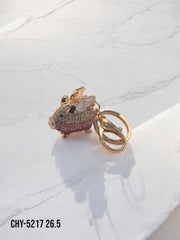 Llavero cerdito con alas