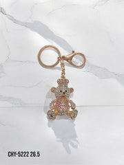 Llavero osito con corona