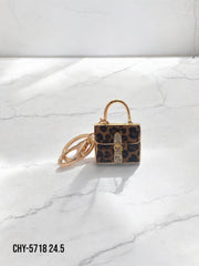 Llavero cartera animal print