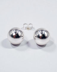 Topo Bola Plateado 12mm