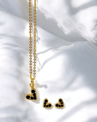 Set Corazon Loren Negro