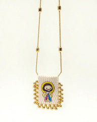 Collar Tejido con Jesús
