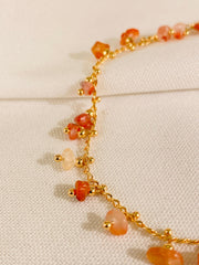 Tobillera de Piedra Natural – Ágata