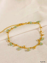 Tobillera de Piedra Natural – Jade