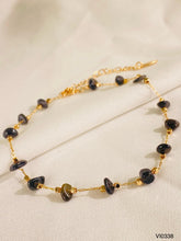 Tobillera de Piedra Natural – Ónix