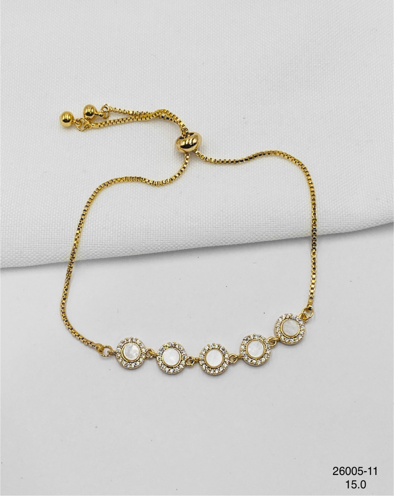 Pulsera Círculos brillantes