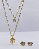 Set Collar doble Opalix