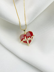 Collar corazón