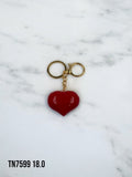 Llavero corazón rojo