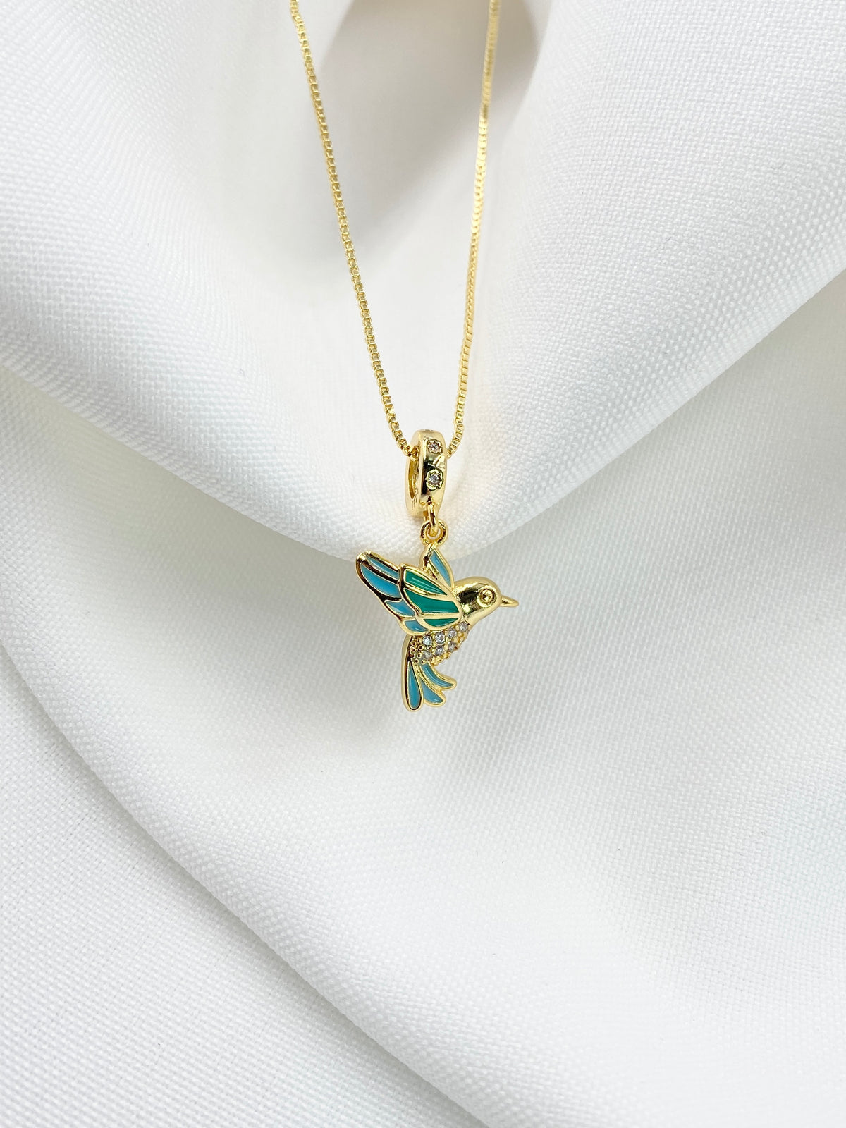Collar colibrí