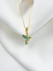 Collar colibrí