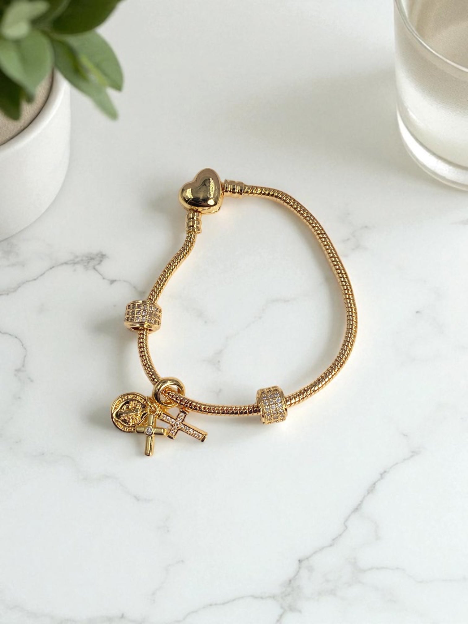 Pulsera Charms Virgen