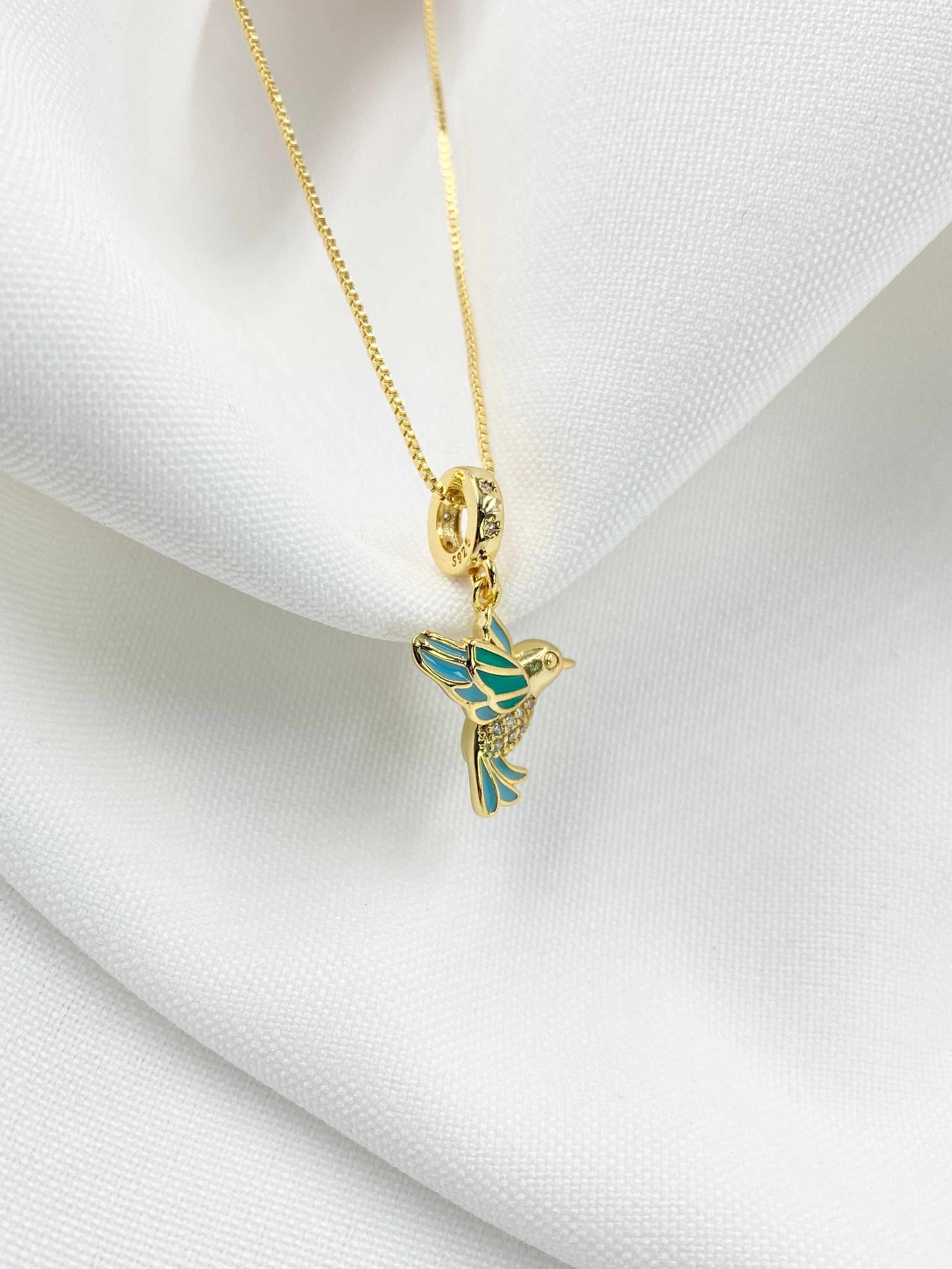 Collar colibrí