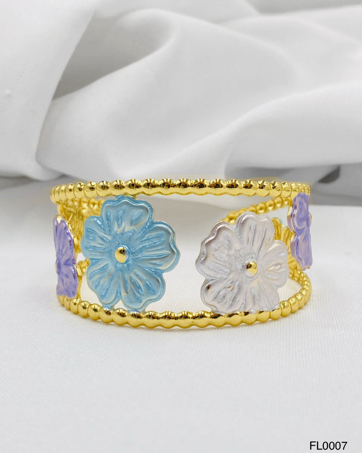 Brazalete Flores Multicolor