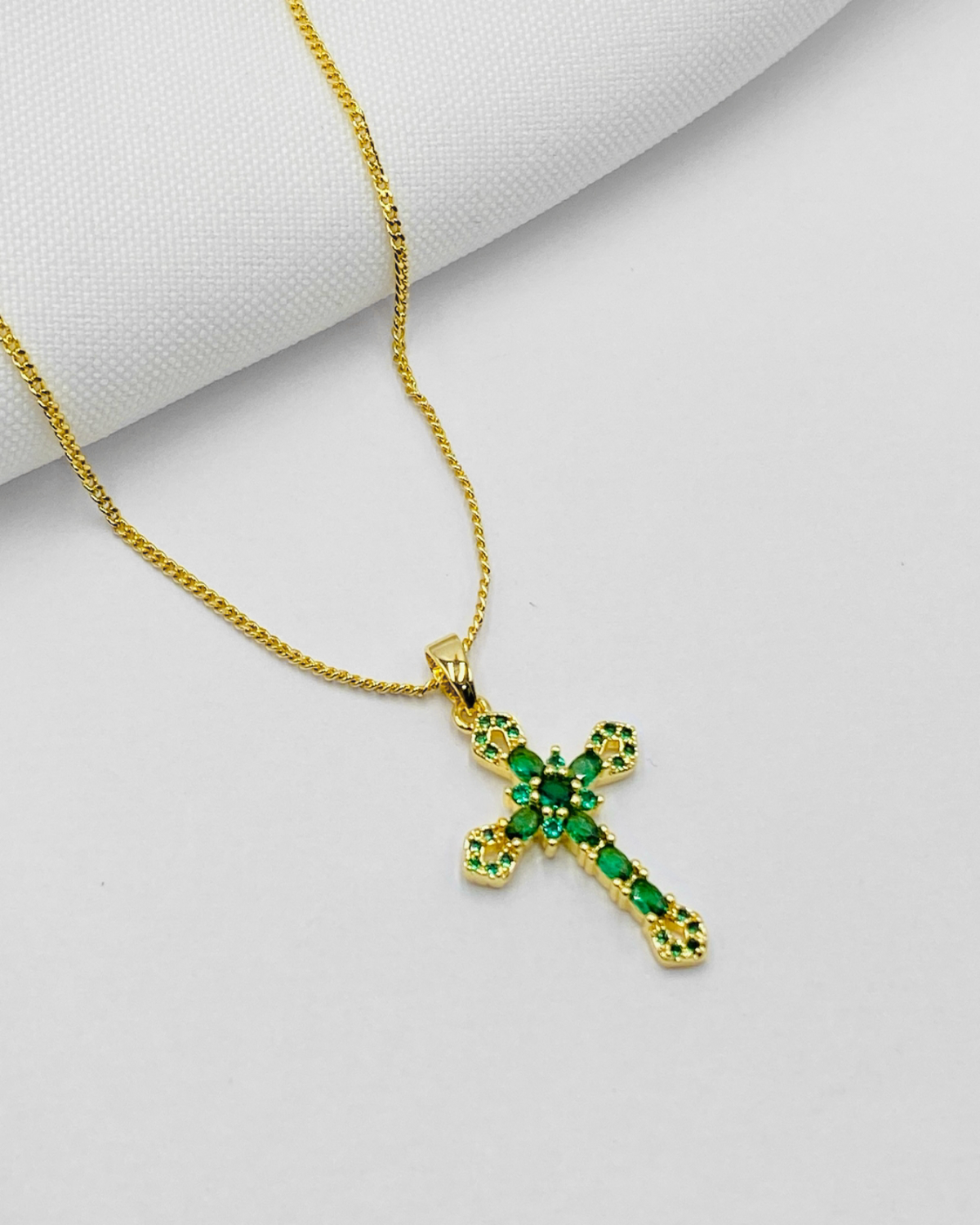 Cruz de Circón Verde