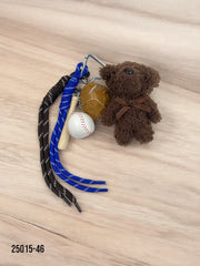Llavero osito béisbol
