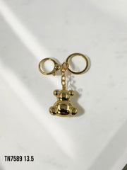 Llavero osito dorado