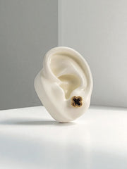 Arete Trébol Animal Print