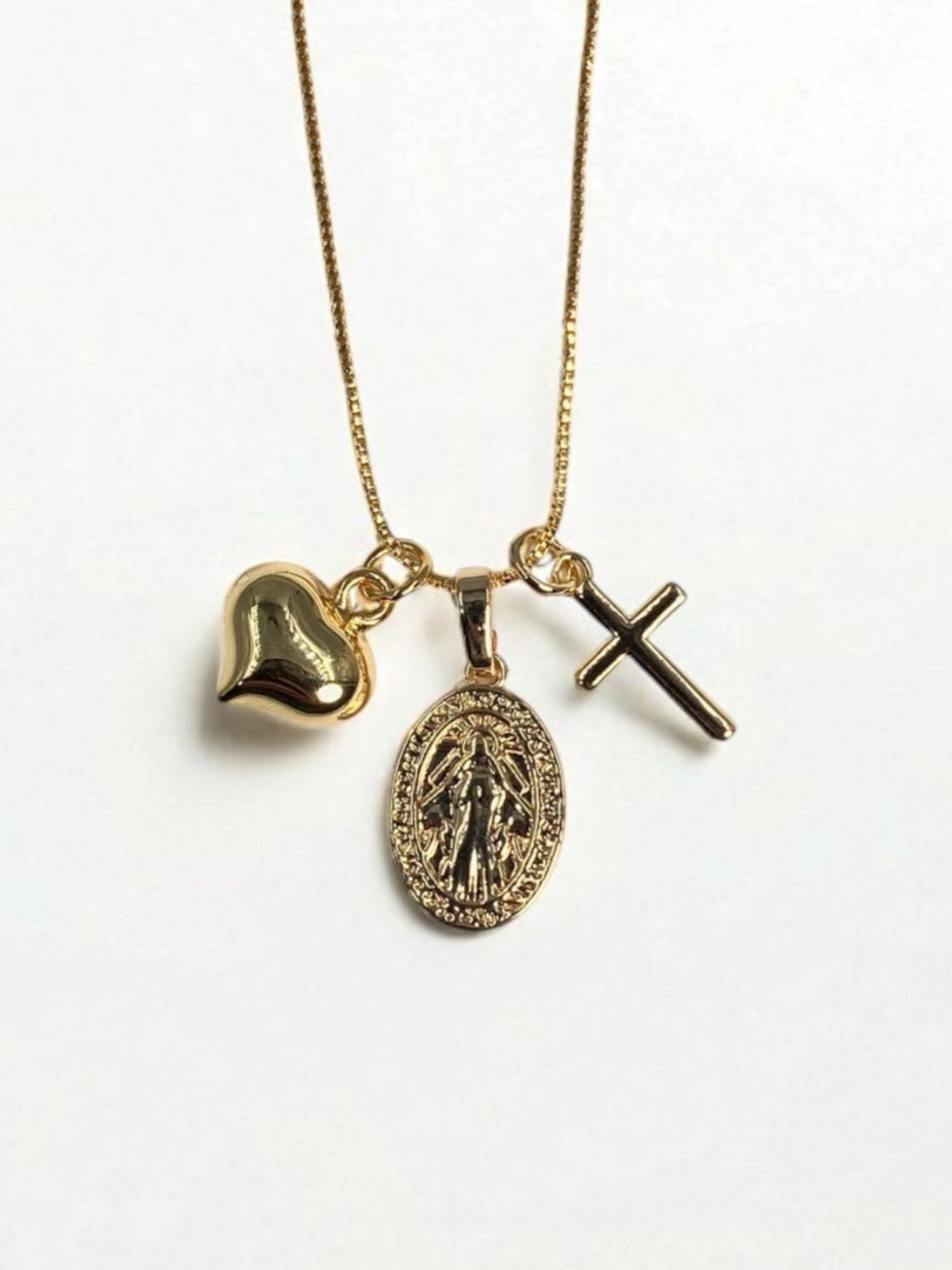 Collar Fe de Oro