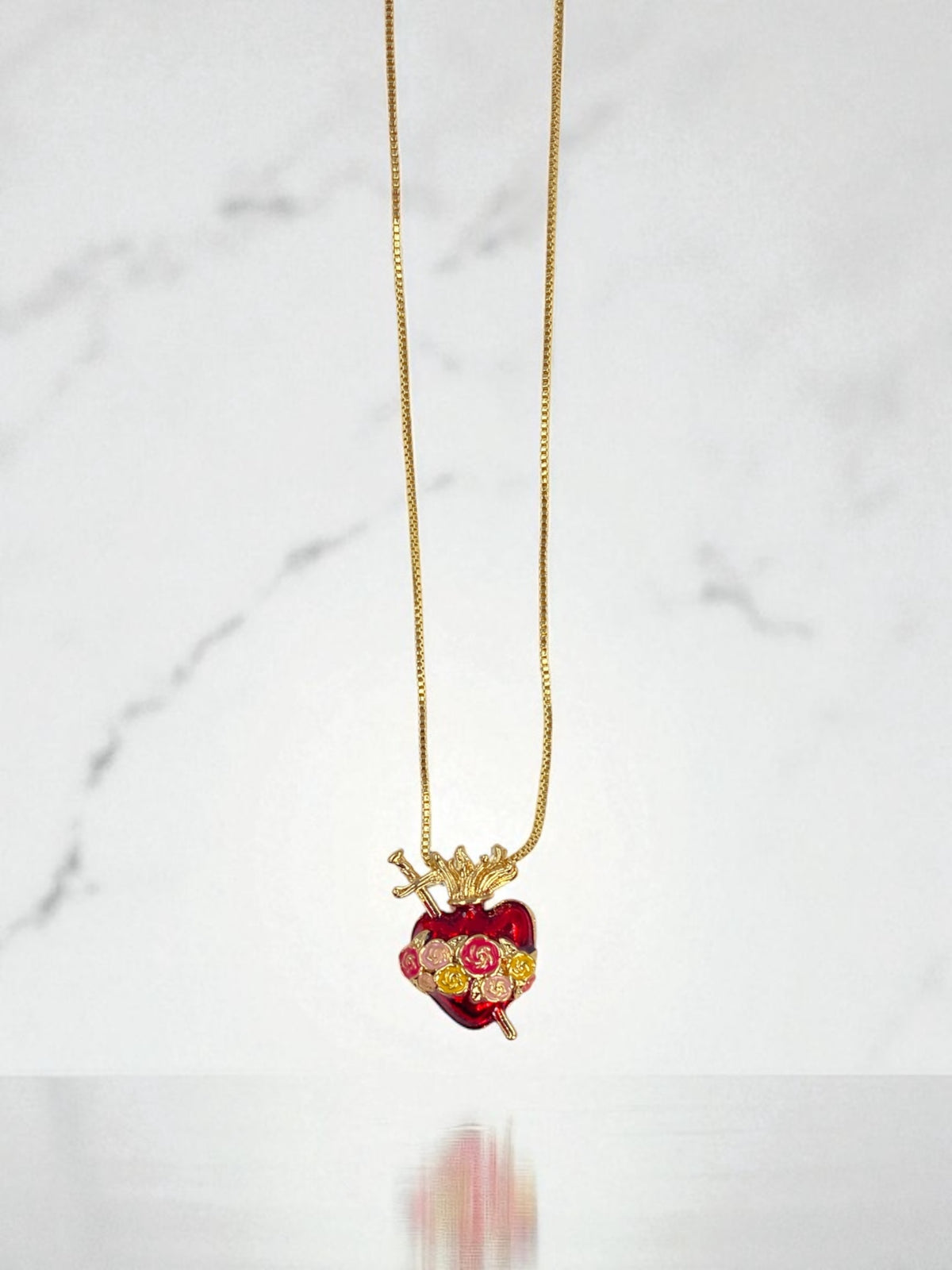 Collar Corazón Fliora