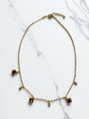 Choker Trébol Animal Print