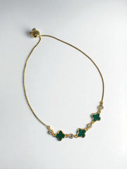 Pulsera Trébol Verde Velmar