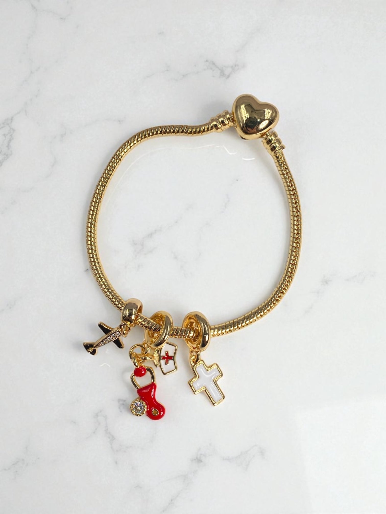 Pulsera Charms Médico