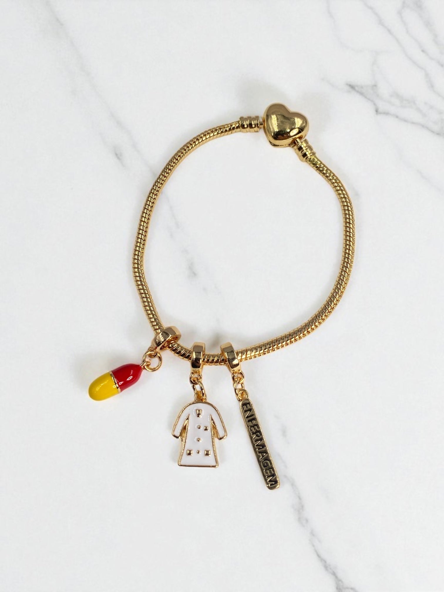 Pulsera Vocación Dorada 🩺✨